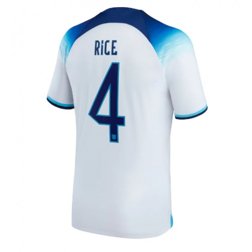 Fotballdrakt Herre England Declan Rice #4 Hjemmedrakt VM 2022 Kortermet